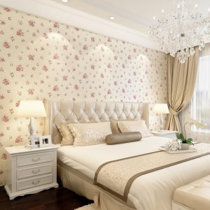 Construction method of non-woven wallpaper