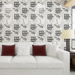 Fashion English Letters PVC WallPaper Fashion English Letters PVC WallPaper