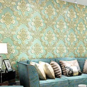 PVC european luxury wallpaper